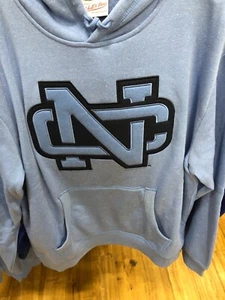 NORTH CAROLINA TARHEELS  SNOW WASHED FLEECE  Mitchell & Ness  Men's  HOODY - Picture 1 of 4