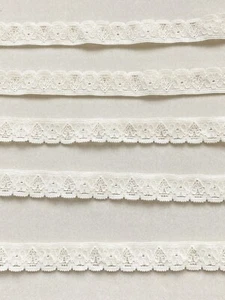 3 Yards Stretch Milk White Hem Binding Trim /Sewing/Crafts/Lingerie/ 1/2" Wide - Picture 1 of 15