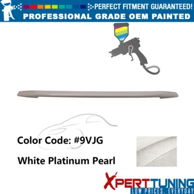 Fits 13-19 Ford Taurus Sedan OE Style White Platinum Pearl Trunk Spoiler ABS Foto 1 de 4