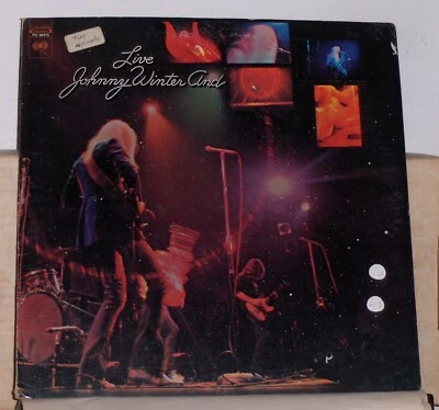 Johnny Winter And – Live Johnny Winter And - Vinyl LP Record Album - Image 1 of 2