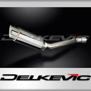 Yamaha YZF-R1 2002-2003 Delkevic Slip On 8" Round Stainless Exhaust Muffler Kit - Bild 1 von 5