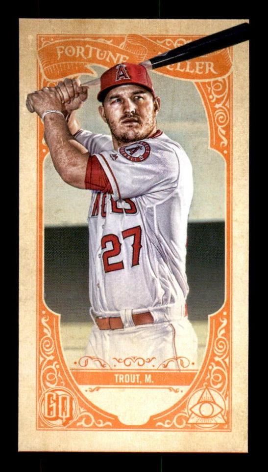 2020 Topps Gypsy Queen Fortune Teller Mini #FTM2 Mike Trout (ref 86418) - Image 1 of 2