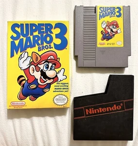 Super Mario Bros. 3 (Nintendo NES, 1990) Completo Con Caja - Imagen 1 de 7