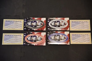 CSN 2002 State Quarter Set, Platinum, Gold, Denver, and Philadelphia Mints. - Picture 1 of 3