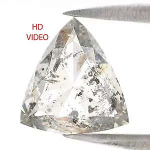 2.09 CT Natural Loose Triangle Diamond 8.50 MM White - G Color Diamond QL2592 - Picture 1 of 8