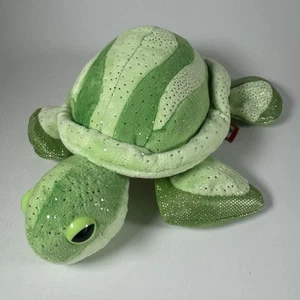 Douglas Plush Turtle Green Pink Sparkly 8" 2013 Stuffed Animal Toy Item 3732 - Picture 1 of 12