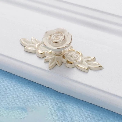  Bouton de porte Vintage Poignée de porte de style européen Poignée de porte - Photo 1/4