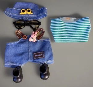 Clothes Set For Labubu Monster Plush Doll Outfit (NO DOLL) Shirt Shoes Glasses - Picture 1 of 7