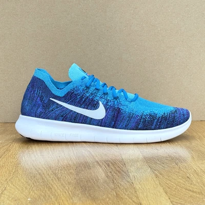 Nike Free RN Flyknit 2017 Running - Blue Orbit - Size UK 11 (EU 46) US 12 - Image 1 of 4