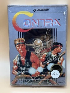Contra Konami Nintendo NES Spiel und Box sehr gut 👍  - Bild 1 von 11