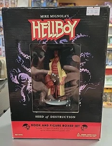 Hellboy Seed Of Destruction Book And Figure Set by Mike Mignola - Picture 1 of 2