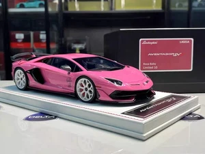 1/18 Dino Model DM Lamborghini Aventador SVJ In Rosa Baby 1/10 - Picture 1 of 1