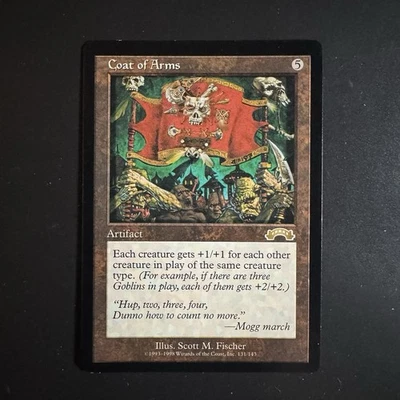 MTG Magic the Gathering Coat of Arms (131/143) Exodus LP - Image 1 of 2