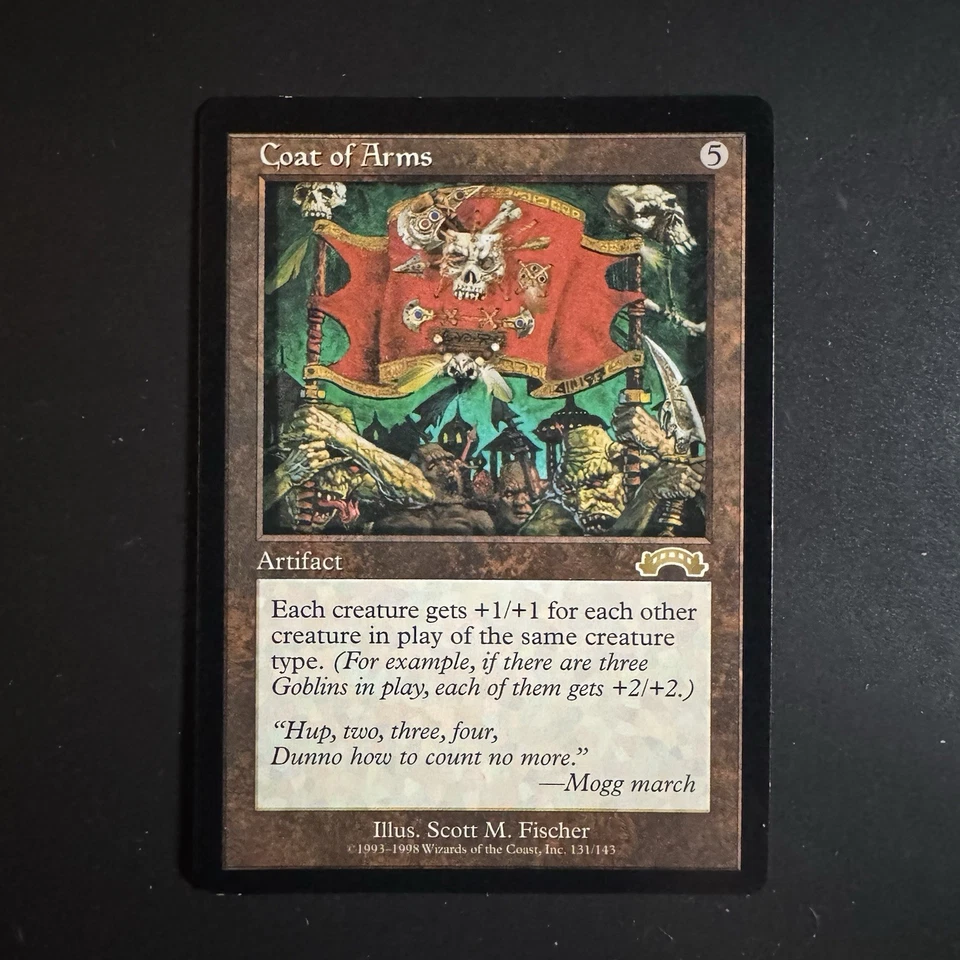 MTG Magic the Gathering Coat of Arms (131/143) Exodus LP - Image 1 of 2