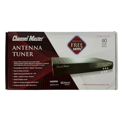 Sintonizador de antena maestro de canal CM-7001 HDTV digital analógico DTV con control remoto Foto 1 de 4