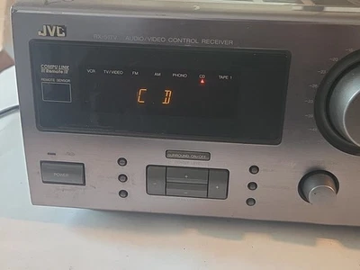 JVC RX-517V Stereo Audio/Video A/V Control Surround Sound Receiver Tested Works - Image 1 of 4