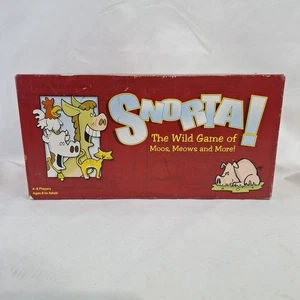 Vintage Snorta The Wild Party Card Game 2005 Barn Animal Farm Memory Sounds - Picture 1 of 9