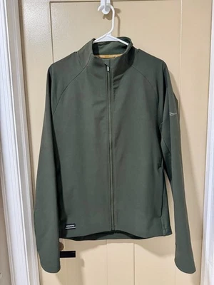 Chaqueta Saucony Triumph Cremallera Completa Para Hombre Verde Oliva Mediana Foto 1 de 3
