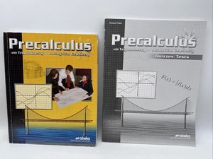 ABeka Precalculus Student Text & Test/Quiz High School Math w Trig & Geometry - Picture 1 of 9