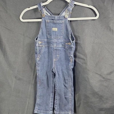 Mono vaquero azul con tirantes talla 18 meses WRG Jeans Co para niños Foto 1 de 4