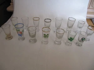 Antike Schnaps Gläser - Bild 1 von 4