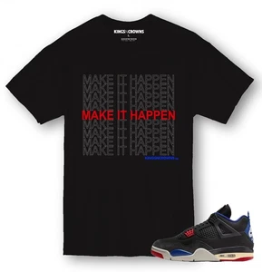 KNC Sneaker T-Shirt Match for Air Jordan 4 Rare Air Sneaker. Make It Happen - Bild 1 von 1