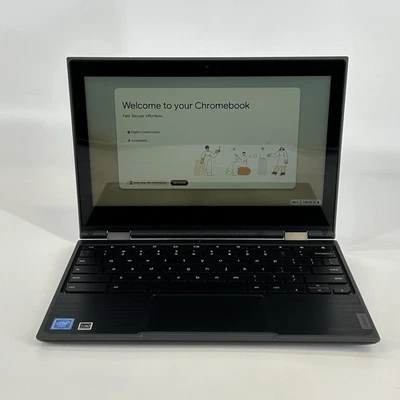 Lenovo 300e Chromebook 2da Generación 11.6 HD 1.1 GHz Celeron 4GB 32GB eMMC Muy Bueno Foto 1 de 4