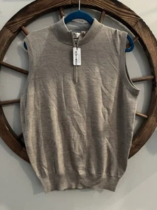 New Peter Millar Athens Country Club Sweater Vest New With Tags Medium ACC Frat - Picture 1 of 4