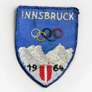 Innsbruck Austria Souvenir Tourist Ski Patch 1964 Olympics Skiing Winter - Picture 1 of 4