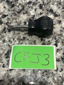 Snap-on SSDP22 Stubby Phillips Screwdriver No.2 Black Hard Handle 2" USA Made - Picture 1 of 7