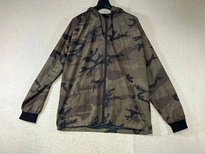 Giacca a vento Molokai Surf Co Hawaii con cappuccio mimetica uomo taglia XXL - Foto 1 di 10