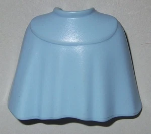 17017, 1x Umhang, Mantel, Cape, kurz, pastellblau - Picture 1 of 1