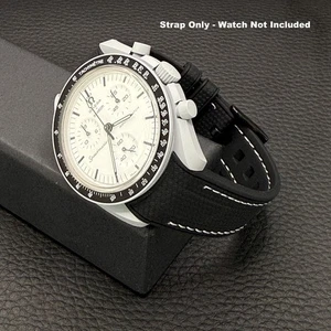 Omega X Swatch MoonSwatch edición 1965 correa negra/blanca - Imagen 1 de 11