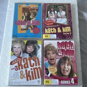 Kath and Kim DVDs Series 1-4 Complete TV Show Australian Bonus Features Reg 4 - Bild 1 von 15