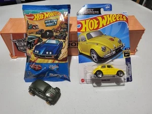 Hot Wheels 2025 Mystery #1 VW Beetle & Bumblebee Beetle Volkswagen Set of 2 VHTF - Picture 1 of 7