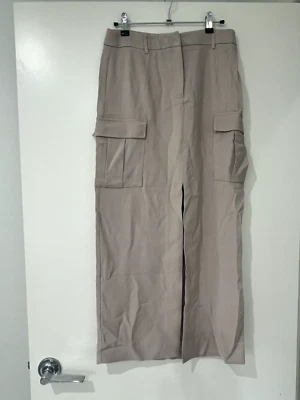 Kookai Becky прямой грузовой юбка бежевый/темный овес размер AU 8 - Изображение 1 из 4