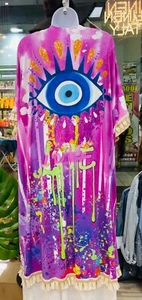 Hermosa maxi cubierta superior, talla única, hecha en Italia - Imagen 1 de 4