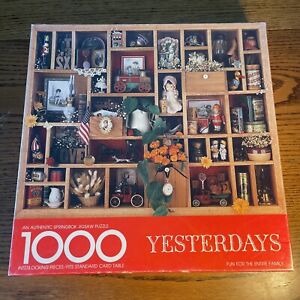 Springbok 1977 YESTERDAYS 1000 pc Jigsaw Puzzle Complete