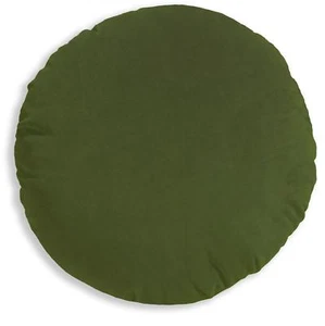 Mf41n Light Moss Green Microfiber Velvet Round Shape Cushion Cover Custom Size - Picture 1 of 5