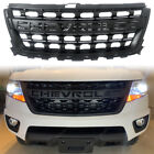 Grill Upper Matte Black For 2015-20 Chevy Chevrolet Colorado Front Grille WT LT