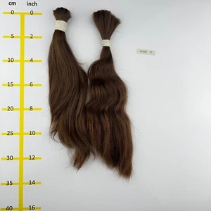 Europäisches Echthaar Rohhaare mittelblond mind.100 Gr 30-35cm - 30032527 - Picture 1 of 1