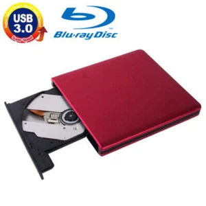 USB 3.0 Aluminum Alloy Portable DVD / CD Rewritable Blu-ray Drive for 12.7mm SAT - Picture 1 of 9