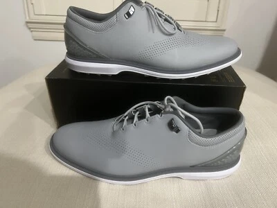 NEW Nike Air Jordan ADG 4 Men's Size 8.5 Golf Shoes Grey Leather DM0103-010 - Image 1 of 4