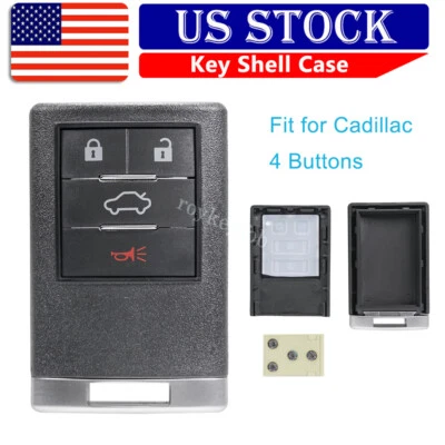 Llavero carcasa coche para Cadillac CTS DTS STS 2008-2011 4 botones OUC6000066 Foto 1 de 4