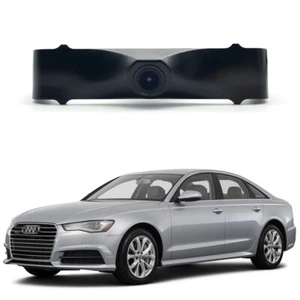 Waterproof CCD Car Grill Front View Camera Embedded for 2015 2016 2017 Audi A6 - Picture 1 of 8
