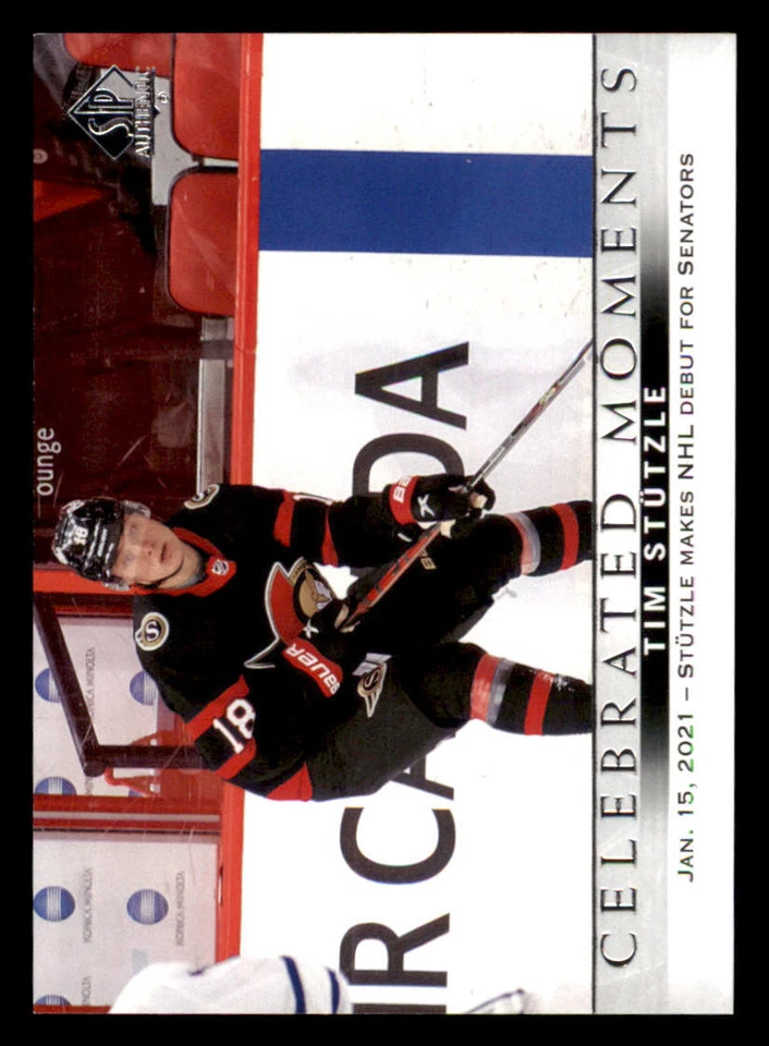 2020-21 SP Authentic #114 Tim Stutzle CM - Image 1 of 2