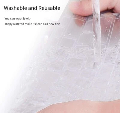 2 чехла для клавиатуры подходят для HP ENVY x360 2-в-1 15,6 дюйма со считывателем отпечатков пальцев ENVY 17.3 - Изображение 1 из 4