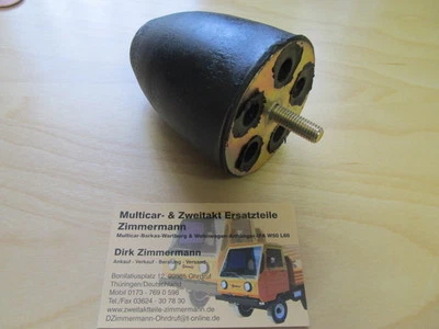 Gummifeder für Blattfeder Vorderachse Multicar M24 M25 Puffer Anhänger HM20 - Bild 1 von 2