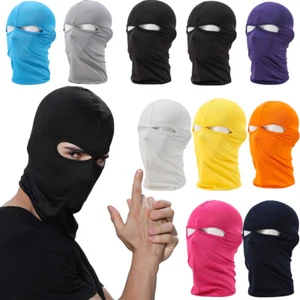 Máscara facial completa de pasamontañas a prueba de viento protección UV para arnés de motociclismo - Imagen 1 de 26