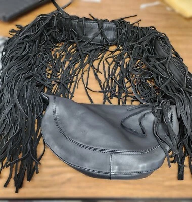 Anthropologie Cascade Fringe Tote Bag - Image 1 of 3